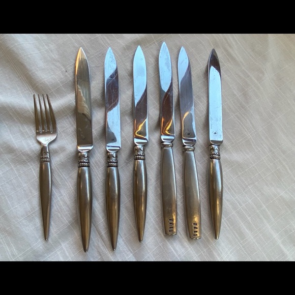 Lisa Jenks Harlequin Flatware set - Picture 3 of 7